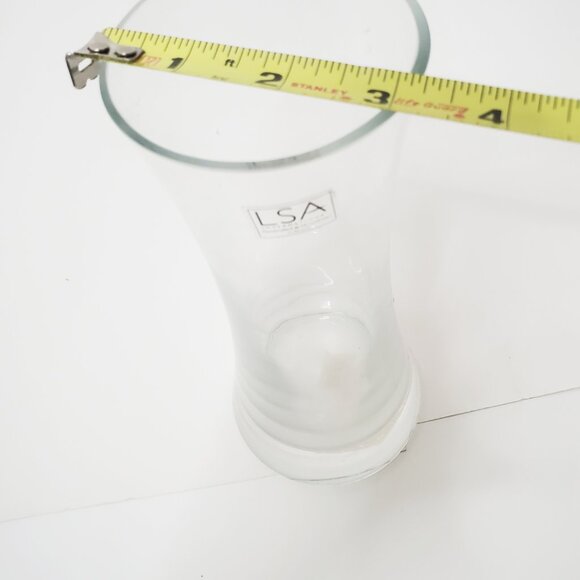 Pottery Barn Faux Tulips with LSA International Glass Vase - Picture 4 of 14